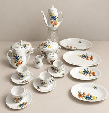 Bavaria jager - Tafelservies (18) - Porselein
