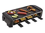Raclette Gourmetstel 8p | 1400W | Retourdeal 29% Korting, Witgoed en Apparatuur, Ophalen of Verzenden, Nieuw, 8 personen of meer