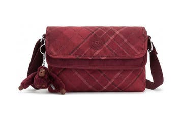 Kipling Schoudertas Rood, Verzenden, Zo goed als nieuw, Rood