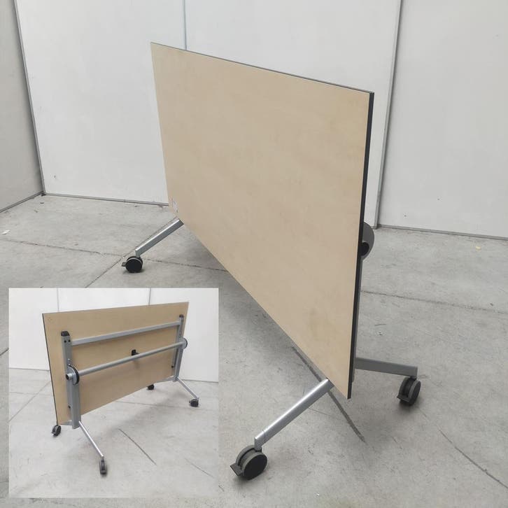 EromesMarko mobiele klaptafel - 160x80 cm, Huis en Inrichting, Tafelonderdelen, Ophalen of Verzenden