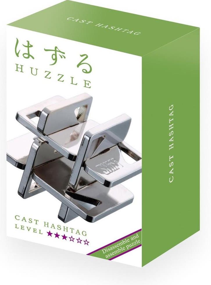 Huzzle Cast Puzzle - Hashtag (level 3) | Huzzle - Puzzels, Hobby en Vrije tijd, Denksport en Puzzels, Nieuw, Verzenden
