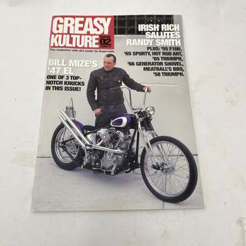 Greasy Kulture Magazine #2, Boeken, Auto's | Boeken, Ophalen of Verzenden, Zo goed als nieuw, Overige merken