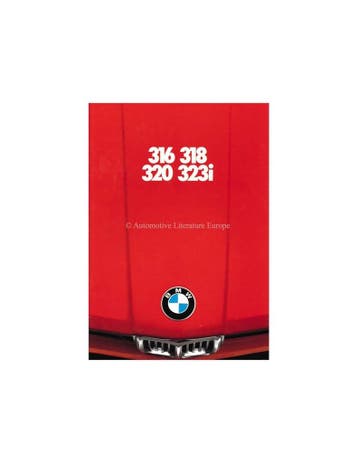 1980 BMW 3 SERIE BROCHURE NEDERLANDS, Boeken, Nieuw, BMW, Author