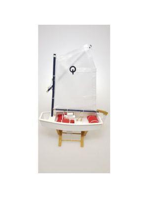 miniatuur optimist kwartet optimist boek optimist zeilen, Watersport en Boten, Nieuw, Overige typen
