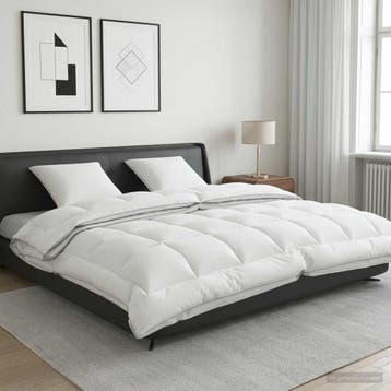 vidaXL Dekbed en Kussen Set 3 st 200x220 cm 4 seizoenen, Huis en Inrichting, Verzenden, Nieuw, Wit