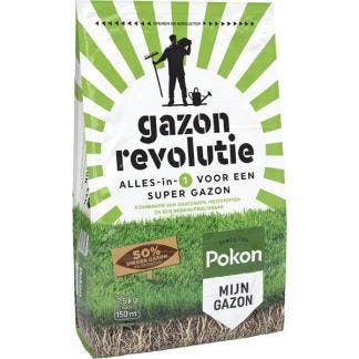Gazon hersteller | Pokon | 150 m², Tuin en Terras, Gras en Kunstgras, Verzenden, Nieuw