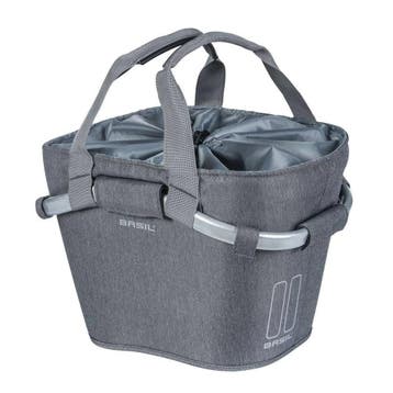 Fietsmand Basil 2day Carry All 15 liter - Grijs, Verzenden, Nieuw