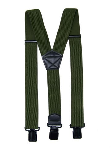 Groene Bretels met de sterkste stalen clips, Kleding | Heren, Riemen en Ceinturen, Verzenden, Nieuw