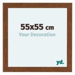 Fotolijst 55x55 cm - Eiken Rustiek - MDF - Como, Huis en Inrichting, Woonaccessoires | Lijsten, Verzenden, Nieuw