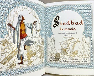 Arnaud ANSALDI - Sindbad Le Marin [1/250 ex. n° avec un