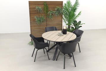 Garden Impressions Edison 122 cm./ Hartman Sophie Element, Verzenden, Nieuw, Kunststof, Tuinset