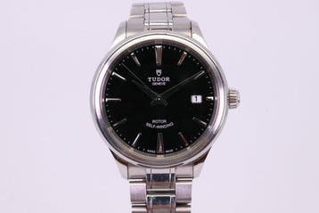 Tudor - Style - 12500 | Black Dial - Heren - 2000-2010