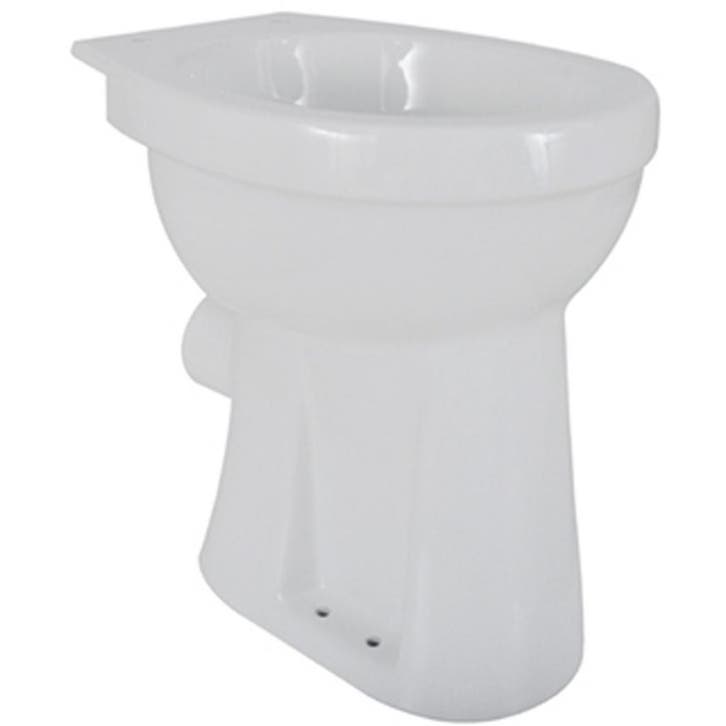 Xellanz Toiletpot Staand PK - 46x46cm Glans Wit, Doe-het-zelf en Verbouw, Sanitair, Nieuw, Ophalen of Verzenden