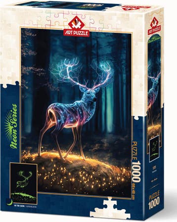 Neon Puzzle - Patronus Puzzel (1000 stukjes) | Art Puzzle -, Verzenden, Nieuw