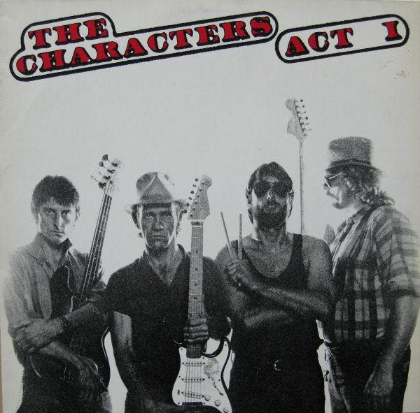 LP gebruikt - The Characters - Act I WHITE VINYL, Cd's en Dvd's, Vinyl | Rock, Zo goed als nieuw, Overige formaten, Verzenden