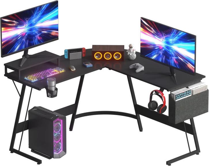 Hoekbureau - Bureau - Computertafel - 127x127 cm - L-vormig, Huis en Inrichting, Bureaus, Zo goed als nieuw, Verzenden