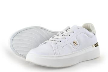 Tommy Hilfiger Sneakers in maat 40 Wit, Verzenden, Wit, Tommy Hilfiger, Sneakers of Gympen