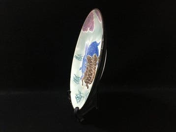 Fine Japanese Vintage Arita Ware Porcelain Display Plate -, Antiek en Kunst