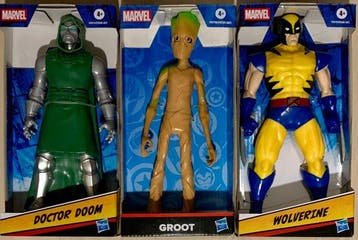Hasbro - Action figure 3x Marvel [Doctor Doom, Groot &