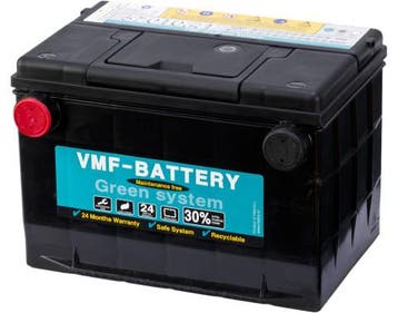 VMF Green System Calcium SMF accu | 57010 | 12V 70Ah, Ophalen of Verzenden, Nieuw