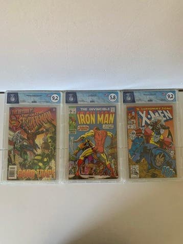 Amazing Spider-Man, Iron Man, Uncanny X-Men #407; #30; #295, Nieuw
