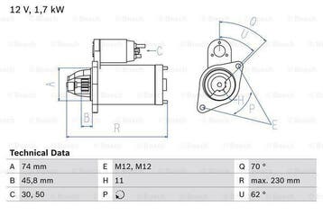 Startmotor / Starter, Ophalen of Verzenden, Nieuw
