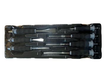 Veiling - Beitelset 7-delig 3-20 mm Diverse Soorten, Nieuw