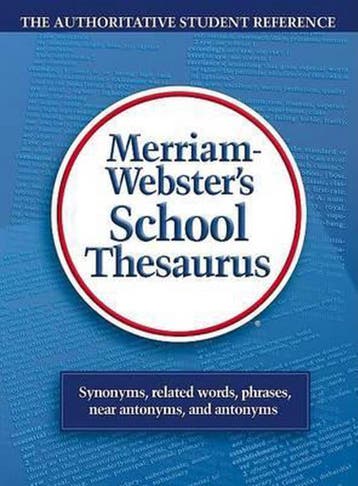 Merriam Websters School Thesaurus - Merriam-Webster, Verzenden, Gelezen, Merriam-Webster