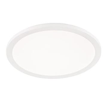 Witte plafonnière modern, Gistrup, 24W, 3000K LED, IP44, Ophalen of Verzenden, Nieuw