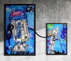 Moabit - 3CP0 VS R2D2 X Cleaning Robots /Diptych/ XL