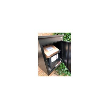 Logixbox Multibox-M pakketbrievenbus - zwart, Verzenden, Nieuw