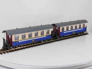 TRAINLINE45 3530xx Set 2x East India Railways Company - H..., Ophalen of Verzenden, Gebruikt, Overige typen, Analoog
