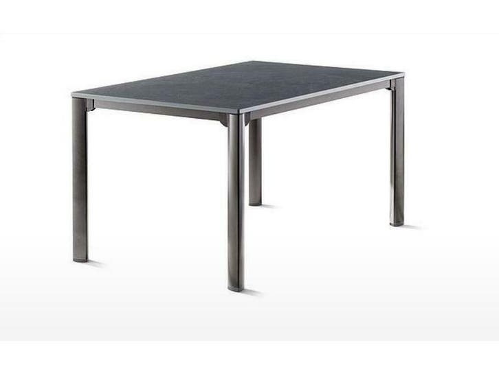 Sieger tuintafel vivodur 140 leisteen decor antraciet, Tuin en Terras, Tuintafels, Nieuw, Overige materialen, Rechthoekig