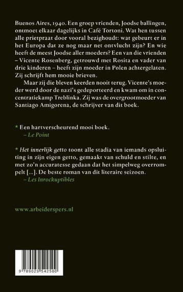 Het innerlijk getto 9789029542500 Santiago Amigorena, Verzenden, Zo goed als nieuw, Santiago Amigorena