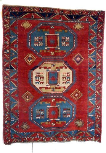 Kazak: Lori Pampak - Tapijt - 215 cm - 160 cm, Nieuw