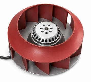 Stork RPM / KPM / VPM motor reviseren – R2E185-AC55-09, Zo goed als nieuw, Ventilator