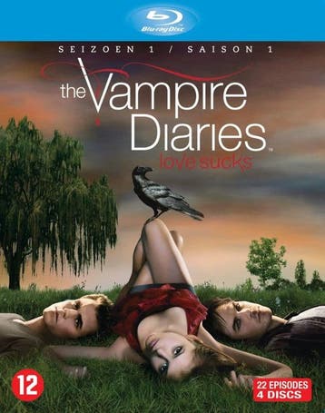 The Vampire Diaries Seizoen 1 (Blu-ray tweedehands film), Ophalen of Verzenden, Zo goed als nieuw
