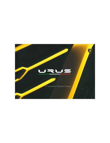 2018 LAMBORGHINI URUS HARDCOVER BROCHURE ENGELS, Nieuw, Author