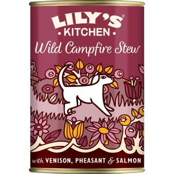 Lilys Kitchen Campfire Stew wild natvoer hond 1 tray (6..., Verzenden, Hond