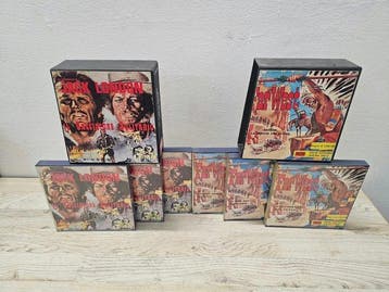 Techno Film Lotto di 6 Pellicole Super 8 Color Sonore Film, Verzamelen