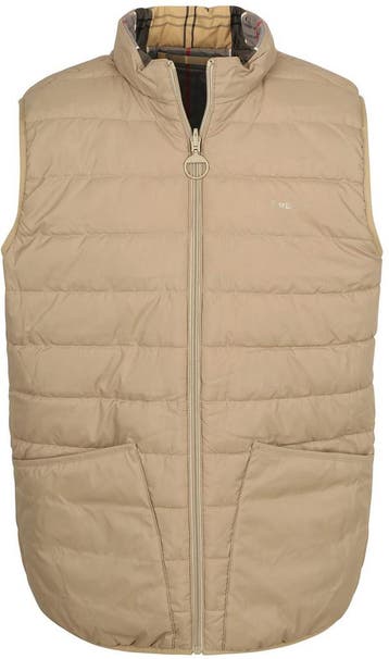 Barbour Reversible Puffer Beige maat M Heren, Kleding | Heren, Jassen | Winter, Barbour, Beige, Nieuw, Verzenden