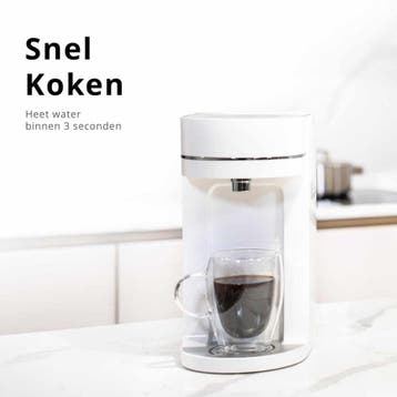 Evidenter Heetwaterdispenser Wit Touch Display - 2L -, Witgoed en Apparatuur, Waterkokers, Ophalen of Verzenden, Zo goed als nieuw