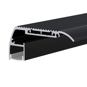 LED Strip Profiel Trap | 3 Meter uit één stuk | Zwart | 27., Huis en Inrichting, Ophalen of Verzenden, Nieuw