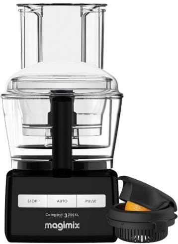 Magimix Foodprocessor CS 3200 XL - Zwart - Citruspers, Ophalen of Verzenden, Nieuw