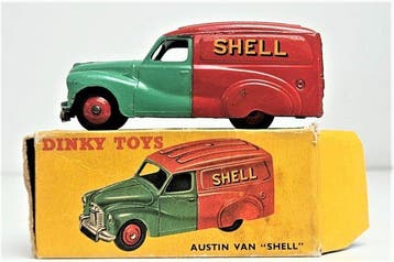 Dinky Toys - Model bestelwagen - Austin Van Shell - Verpakt, Nieuw