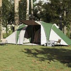 vidaXL Koepeltent 6-persoons waterdicht groen, Verzenden, Nieuw, Tot en met 2