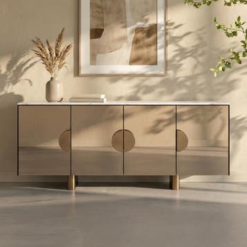 *WOONWINKEL* Kare Design Lunar Design Dressoir Spiegel En Ma, Verzenden, Nieuw