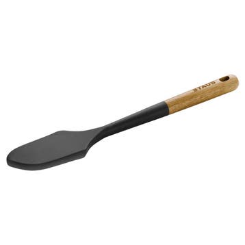 GGM Gastro | STAUB | Deegschraper - 300mm - Silicone - Zwart, Verzenden, Nieuw in verpakking, Bakkerij en Slagerij