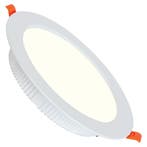 LED Downlight - Inbouw Rond 12W - 4200K, Metaal of Aluminium, Nieuw, Ophalen of Verzenden, Led