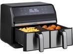 Inventum GF800HLD - Dubbele airfryer - 2 x 4 liter - 8, Verzenden, Zo goed als nieuw